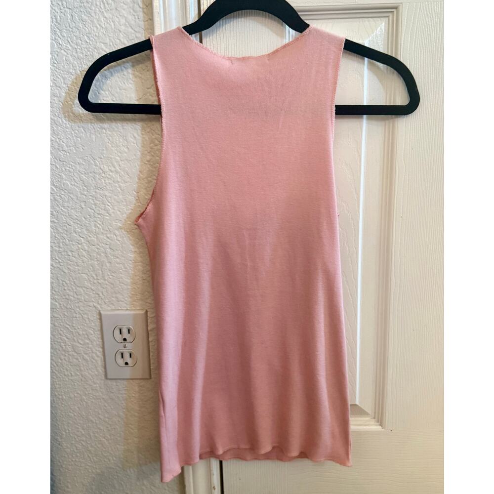 Pink Sequined Tank - Picture 2 of 3